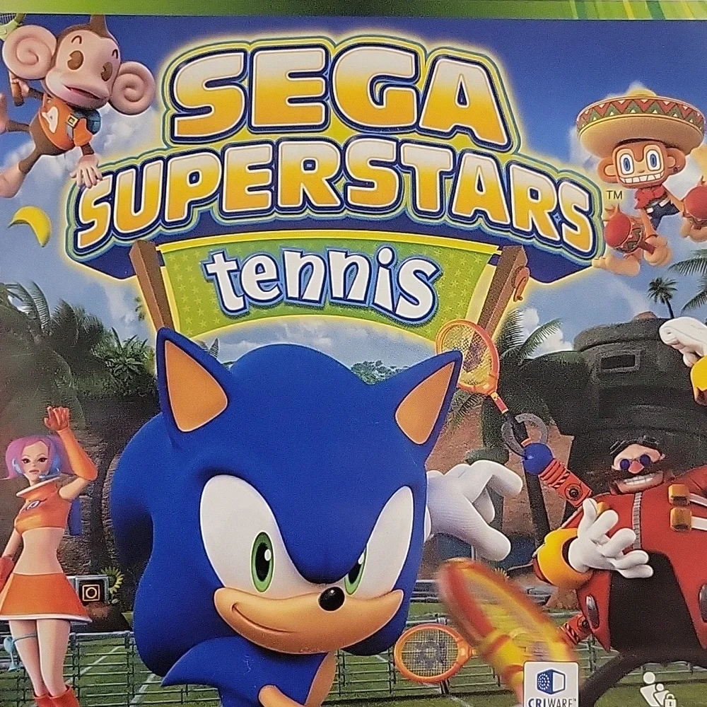 New SEGA SUPERSTARS TENNIS/XBOX LIVE ARCADE GAME NEW XBOX 360